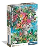 Clementoni Puzzle Collection - Head In The Jungle 500 Stücke, Compact Box -...