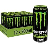 Monster Energy Zero Sugar - koffeinhaltiger Energy Drink mit klassischem...