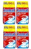 Somat Classic Spülmaschinen Pulver, für tägliche Reinigung, 4er Pack (4 x 3...
