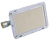 Keramikbrenner L 160mm B 121mm mit Brennbereich 130x90mm komplett ohne Düsen...