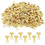 HJIAMA 300 Stück Goldene Musterbeutelklammern – Metallklammern für...