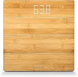 Soehnle Style Sense Bamboo Magic, digitale Holzwaage aus echtem Bambus, Waage...