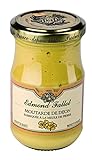 Edmond Fallot - klassischer Dijon-Senf (Moutarde de Dijon) im Glas, 105 g, natur