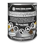 HSS® Flüssigkunststoff TRANSPARENT, 250g,Hohe Ergiebigkeit, 0,4Kg/m² (in...