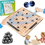 Lustiges Schachbrett Magnetisch - Schachspiel magnetisch mit Strafscheibe,...