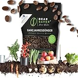 BeanSaver® Dünger aus Kaffeesatz [ganzjährig] natürlicher Langzeitdünger...