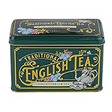 New English Teas - English Afternoon Tea 40 Tea Bags - Vicotian Vintage Tin