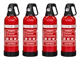 4X 2kg ABC Pulver Feuerlöscher Pulverlöscher KFZ Autofeuerlöscher...