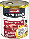 animonda GranCarno Hundefutter, Nassfutter für erwachsene Hunde, verschiedene...