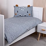 Baby Bettwäsche Set (2-teilig) aus 100% Baumwolle Oeko-Tex - Deckenbezug...