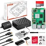 RasTech Raspberry Pi 5 8GB Kit 64GB Edition mit Active Cooler, 27W 5.1V5A USB-C...