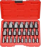 HATANSE 25-Teiliges Schraubenausdreher Set Profi Linksausdreher Set...