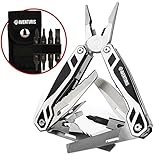 AVENTURIS® Multitool Werkzeug Edelstahl, Survival outdoor Messer perfektes...