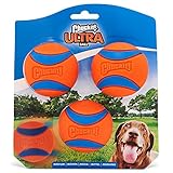 Chuckit! Ultra Ball Hundespielzeug, langlebig, hohe Sprungkraft, schwimmender...