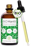 Bio Hanföl für Hunde und Katzen 50ml I 100% Natürlich und Kaltgepresst -...