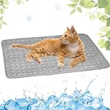 LEZUAN Kühlmatte Hunde, Selbstkühlende Hundematte, Kühldecke Katzen, Ungiftig...