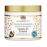 African Pride Moisture Miracle Kokosnuss und Baobab-Öl-Leave-in-Creme, 15 oz