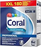 Coral Pro Formula Color Expertise Waschmittel Pulver, stark gegen Flecken,...