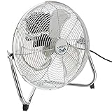 Arebos Bodenventilator Ø30 cm | Windmaschine Retro Stil | Ventilator | 3...