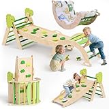 9-in-1 Montessori Indoor Spielset, Montessori Klettergerüst Set: Indoor...