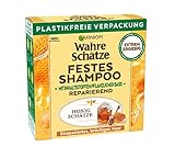 Garnier Festes Shampoo, Reparierendes Honig Schätze-Shampoo mit Bienenwachs,...