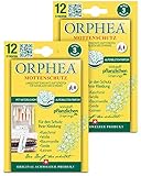 Orphea Mottenschutz für Kleiderschrank 24 Stück, Alpenblüten Duftstreifen,...