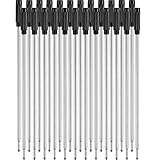 24 Stück Austauschbare Kugelschreiberminen Glattes Schreiben 4,5 Zoll (11,6 cm)...