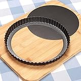 Sinnsally Quicheform,28cm Tarteform mit Hebeboden,Tarte Form...