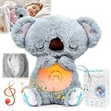 Yizemay Schlummer Otter Kuscheltier, Schlummer Koala mit Herzschlag, Koala...
