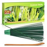 SCENTORINI Citronella Räucherstäbchen, Zitronengras Incense Set 120 Stocke...