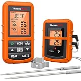 ThermoPro TP20 Digital Funk Bratenthermometer 150m Reichweite Grillthermometer...