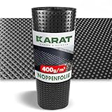 KARAT 400g/m² Premium Noppenfolie, Hochbeetfolie - Noppenbahn für Mauerschutz,...