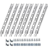 Schubladenschienen, 8 Stück(4 Paar) Schubladenauszug Schienen für Schubladen...