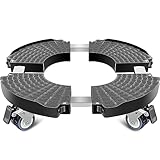 Linkax Pflanzenroller Ø 35-48cm, Rollbrett Pflanzen bis 150 KG, Untersetzer...