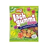 nimm2 Lachgummi SauerStars – 1 x 250g – Veganes, saures Fruchtgummi mit...