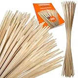 100 Stockbrot Spieße - Lagerfeuer Spieße lang (Grillspieße Lagerfeuer) 90 cm...