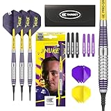 Target Darts Luke Littler Brass Soft Tip Darts Set – 19G Soft Tip Dart, The...