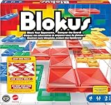 Mattel Games Blokus Spiel, Brettspiel für die Familie, Strategiespiel, für 2-4...