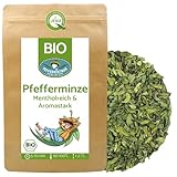Bio Pfefferminztee 500g - mentholreich & aromastark - europäischer Anbau vom...