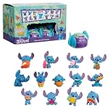 Disney Stitch Feed Me Series Capsule Collectible Mini Figures, Kids Toys for...