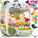 Deluxe Greifautomat für Kinder, Nostalgischer Spiel-Automat mit 10 Mini...