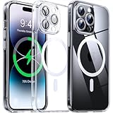 Flyzoo Magnetisch Hybrid Clear Hülle für iPhone 14 Pro Max - [Kompatibel mit...