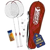 Best Sporting Badminton Set 260 XT – Mit 2 leichten Schlägern, 3 Bällen und...