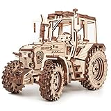 Traktor Holz Modellbausatz – DIY 3D Puzzle Erwachsene & Jugendliche ab 14...