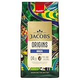 Jacobs Origins Brazil Kaffeebohnen 1kg – Lieblich-Nussiger Geschmack aus...