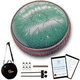 ORORA Steel Tongue Drum, Zungentrommel, 12 Zoll 13 Noten - Handpan, Ideal für...