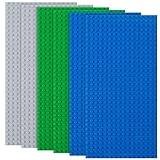 HOTUT Bauplatte Kompatibel mit Meisten Marken, 6 Platten-Set Classic Grundplatte...