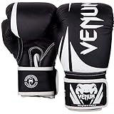 Venum Unisex-Youth Challenger 2.0 Kids Boxhandschuhe, Schwarz / weiß, 8-ounce...