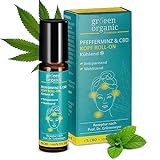 gröeen organic Kopf & Nacken Roll-On 10 ml | Mit 100mg CBD & ätherischen Ölen...