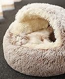 Katzenschlafsack, Plüsch-Katzenbett, Decke, selbstwärmend, Katzensack,...